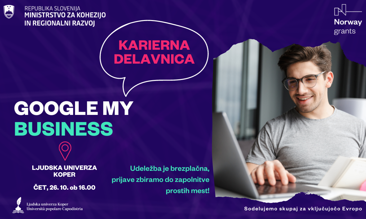 Karierna delavnica Google my business